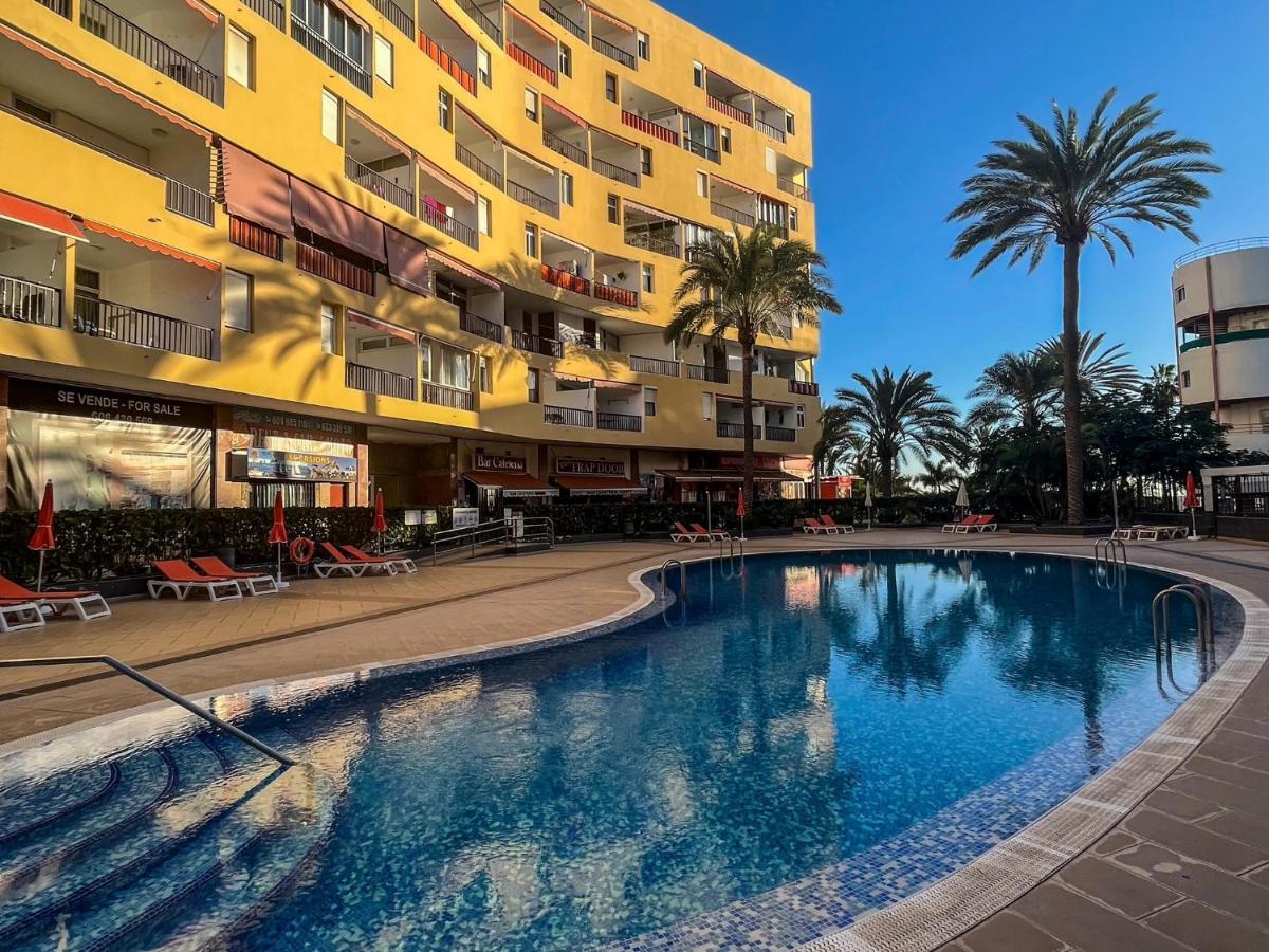 Luxory Dreamy Sunset, Seafront, Direct Access To The Promenade,Wifi,Pool,Free Parking Leilighet Los Cristianos  Eksteriør bilde