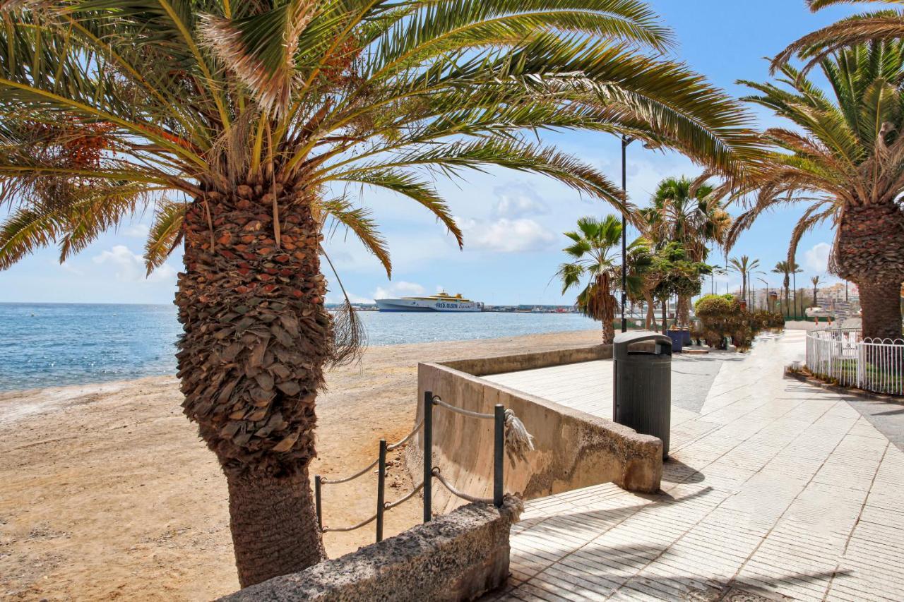 Luxory Dreamy Sunset, Seafront, Direct Access To The Promenade,Wifi,Pool,Free Parking Leilighet Los Cristianos  Eksteriør bilde