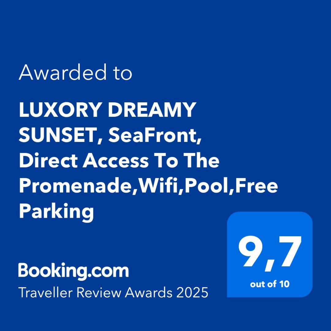 Luxory Dreamy Sunset, Seafront, Direct Access To The Promenade,Wifi,Pool,Free Parking Leilighet Los Cristianos  Eksteriør bilde